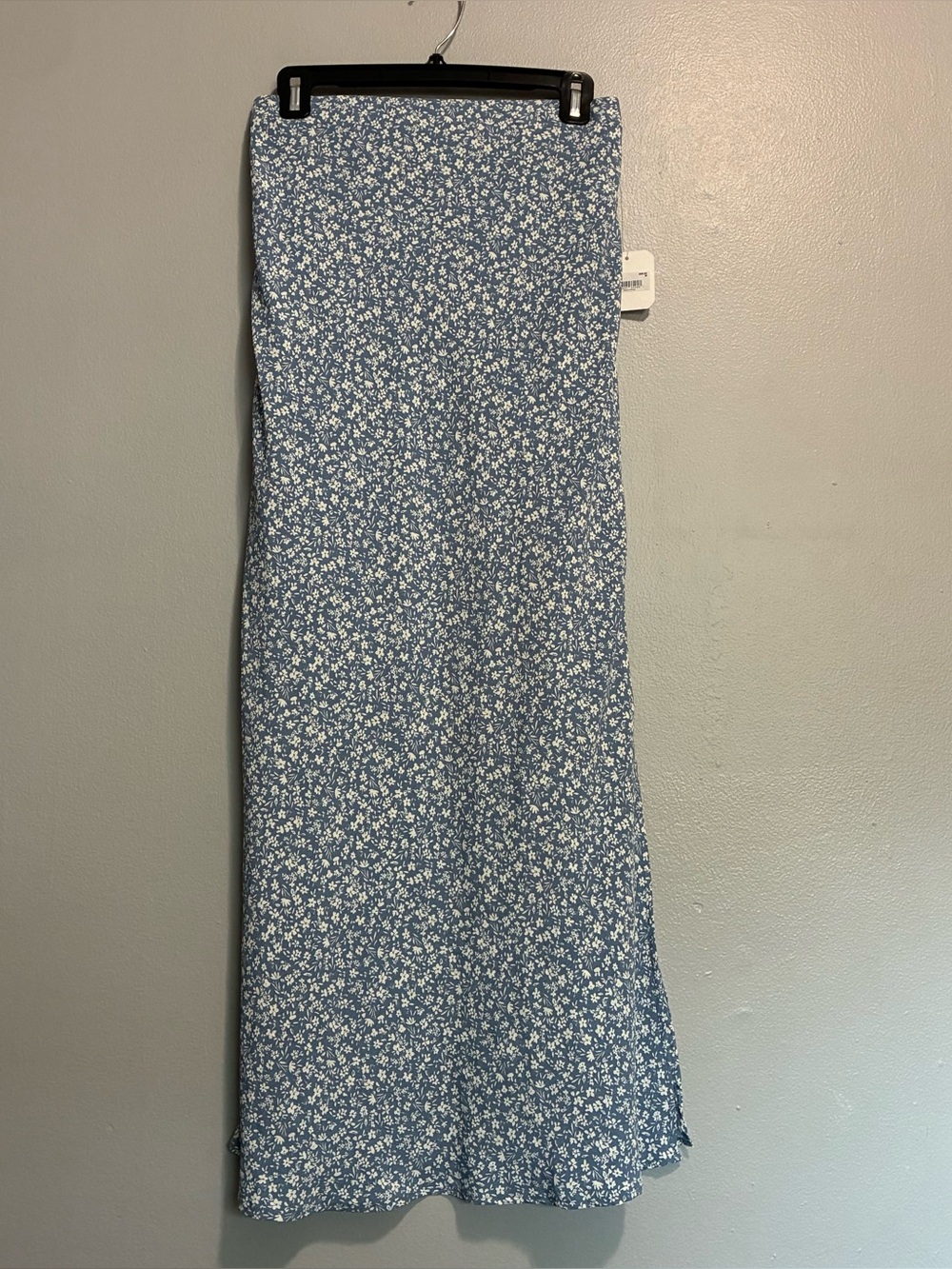 Altar’d State NWT Blue Floral Maxi Skirt Women’s Size Medium Cottagecore Boho
